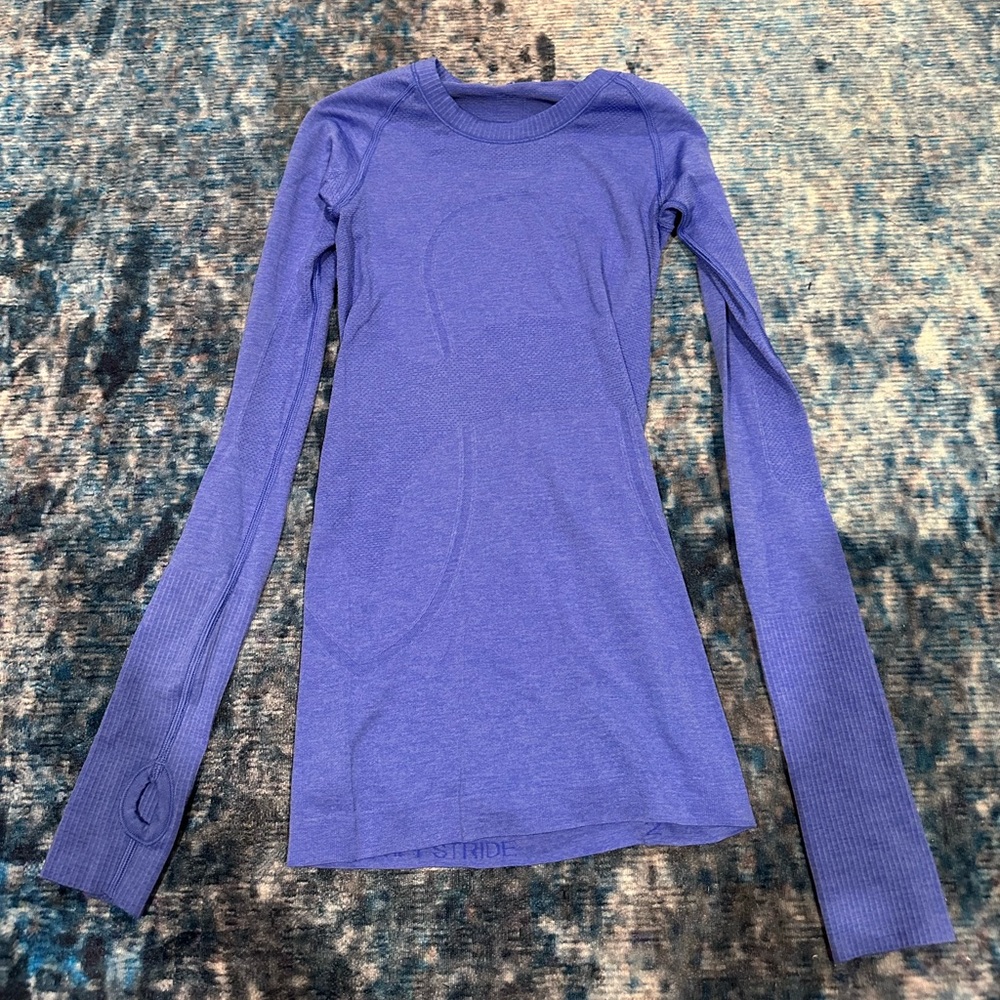 Lululemon Swiftly Tech Purple Long Sleeve